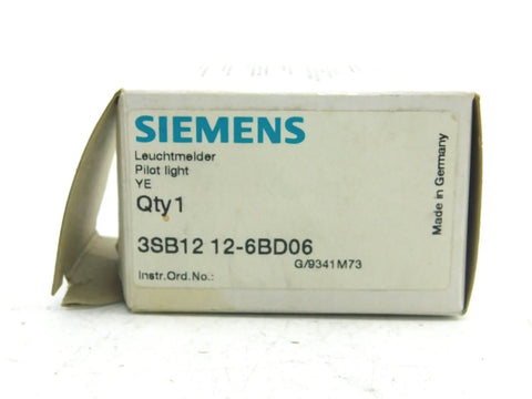 SIEMENS 3SB12 12-6BD06