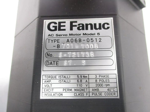 FANUC A06B-0512-B701/7008