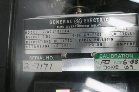 General Electric 12IAC51B104A