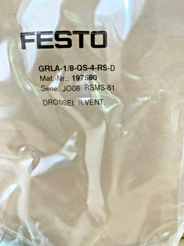 Festo GRLA-1/8-QS-4-RS-D