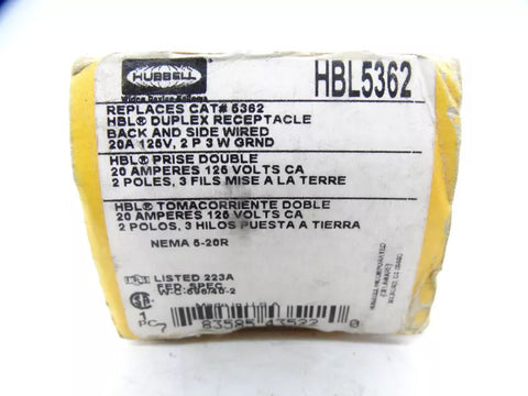 HUBBELL HBL5362