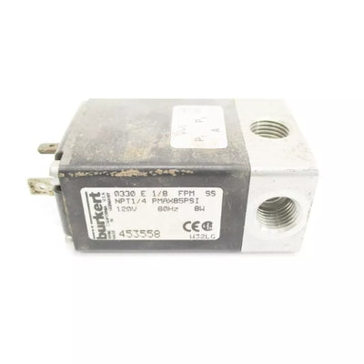 BURKERT 0330-E-1/8-FPM-SS