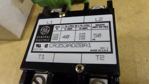 GENERAL ELECTRIC CR353AD2BA1