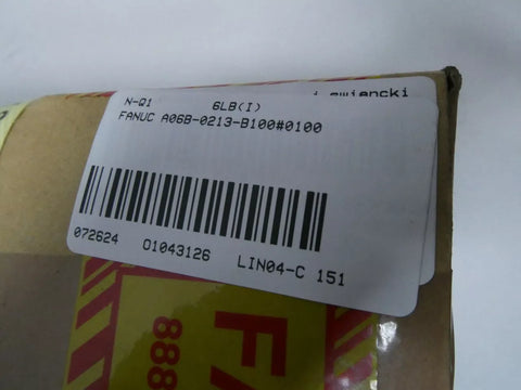 FANUC A06B-0213-B100#0100