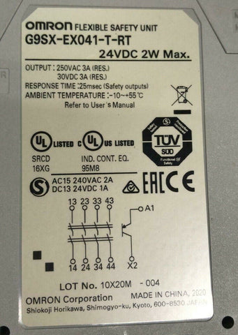 OMRON G9SX-EX401-T-RT