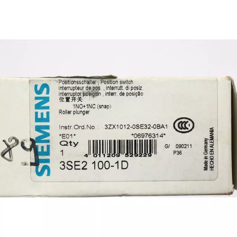 SIEMENS 3SE2-100-1D