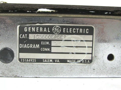 GENERAL ELECTRIC 1C3600SPSE1