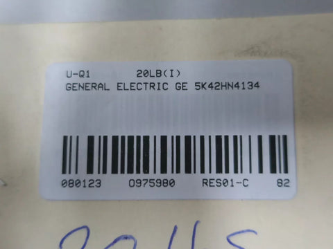 General Electric 5K42HN4134