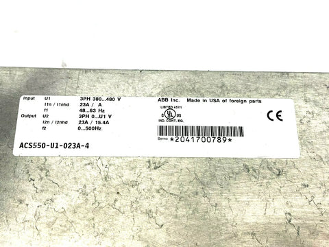 ABB ACS550-U1-023A-4