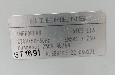 SIEMENS 5TC3113