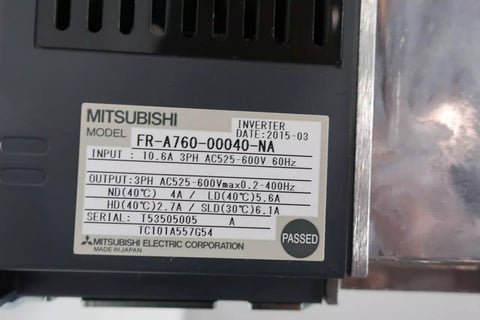 Mitsubishi FR-A760-00040-NA