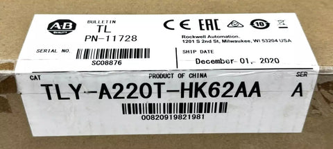 ALLEN BRADLEY TLY-A220T-HK62AA