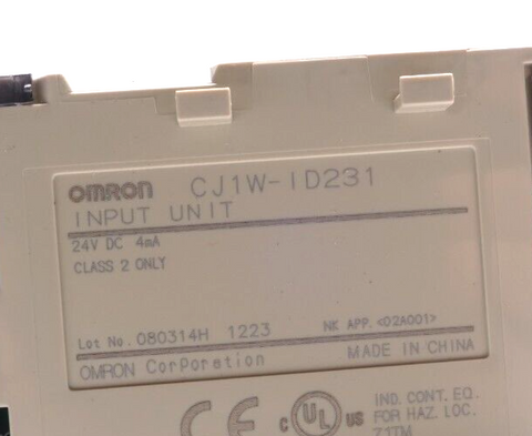 Omron CJ1W-ID231