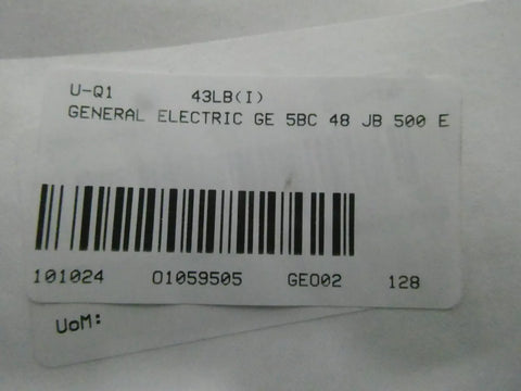 General Electric 5BC48JB500E