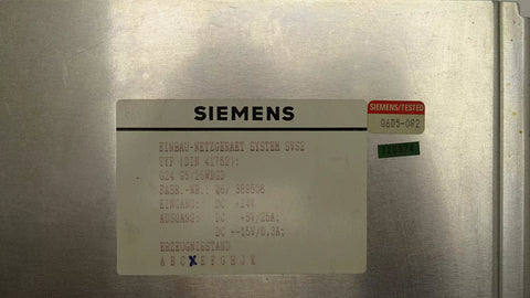 SIEMENS 6EV3-054-0GC