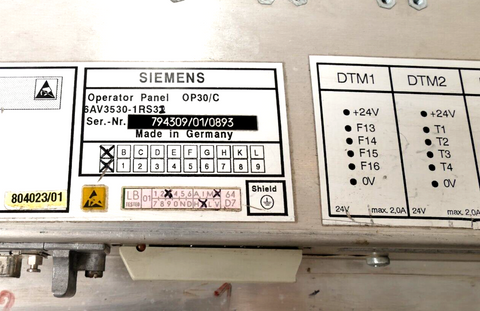 Siemens 6AV3530-1RS31