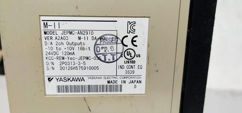 YASKAWA JEPMC-AN2910