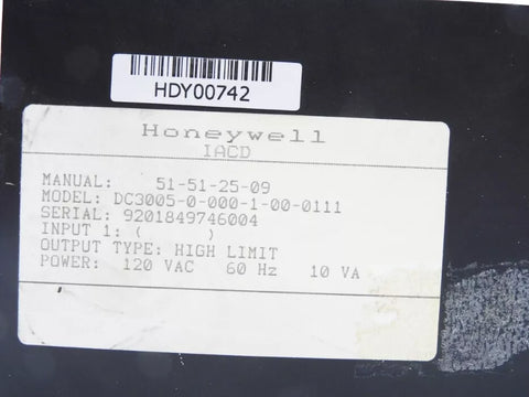 HONEYWELL DC3005-0-000-1-00-0111