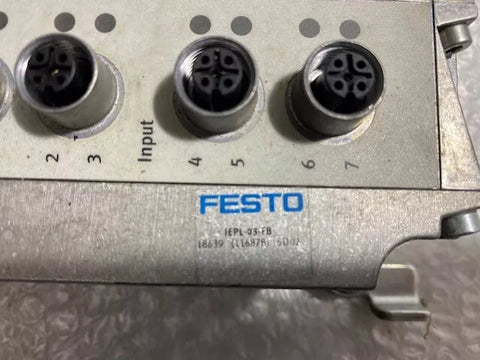 FESTO VIGE-03-FB-8-5POL + IEPL-03-FB