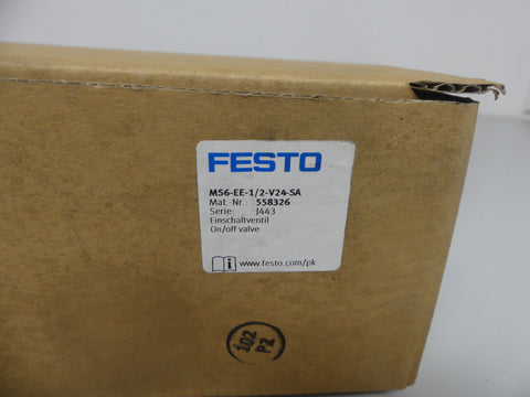 FESTO MS6-EE-1/2-V24-SA