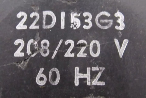 GENERAL ELECTRIC 22DI53G3