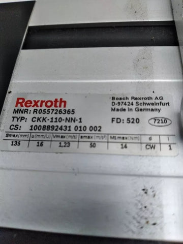 Bosch Rexroth R055726365