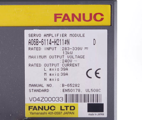 FANUC A06B-6114-H211#N