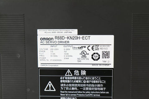 OMRON R88D-KN20H-ECT