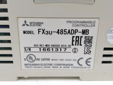 MITSUBISHI FX3U485ADPMB