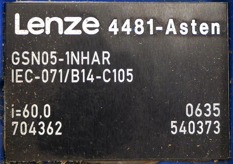 Lenze GSN05-1N-HAR