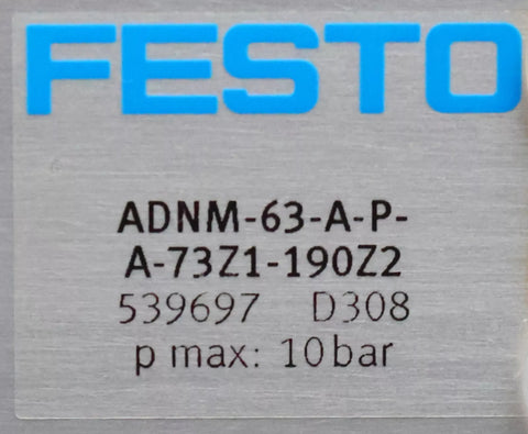 Festo ADNM-63-A-P-A-73Z1-190Z2