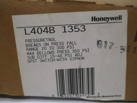 HONEYWELL L404B1353