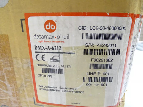 Honeywell DMX-A-6212