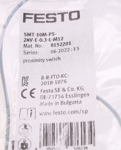 Festo SMT-10M-PS-24V-E-0,3-L-M12