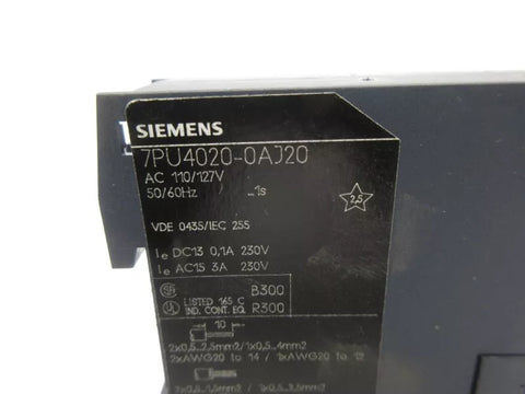 SIEMENS 7PU4020-0AJ20