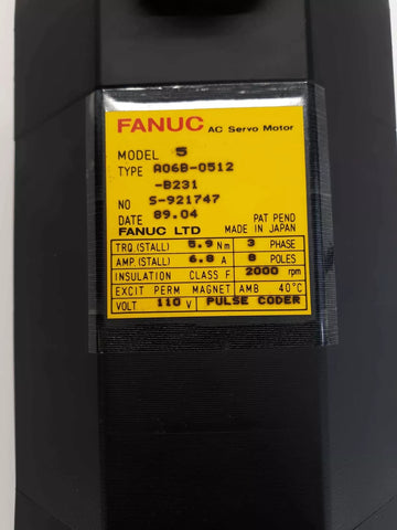 FANUC A06B-0512-B231