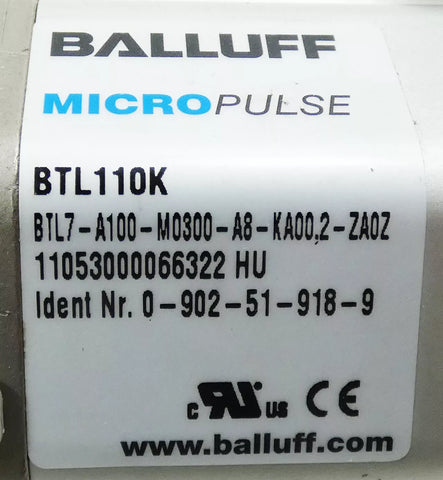 BALLUFF BTL7-A100-M0300-A8-KA00,2-ZA0Z