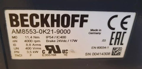 Beckhoff AM8553-0K21-90 00