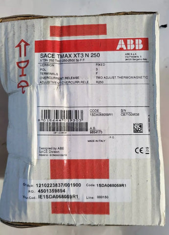 ASEA BROWN BOVERI 1SDA068059R1