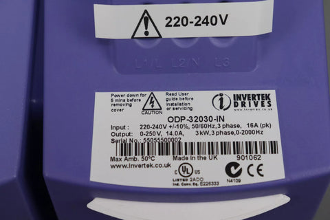 INVERTEK ODP-32030-IN
