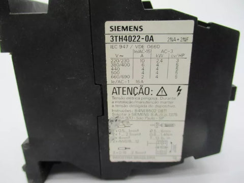 SIEMENS 3TH4022-0AN1