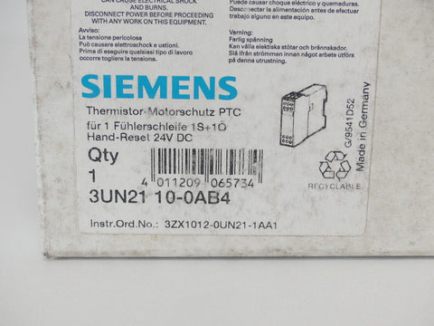 SIEMENS 3UN2110-0AB4