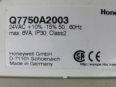 Honeywell Q7750A-2003