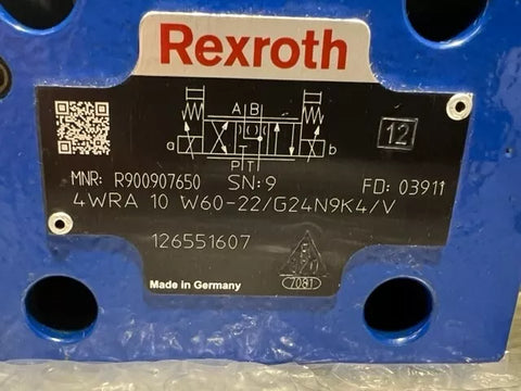 REXROTH 4WRA 10 W60-22/G24N9K4/V