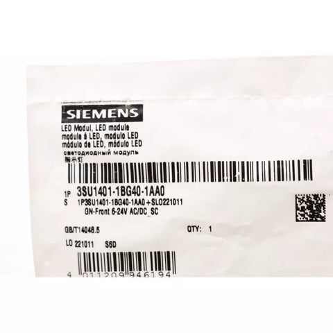 SIEMENS 3SU1401-1BG40-1AA0