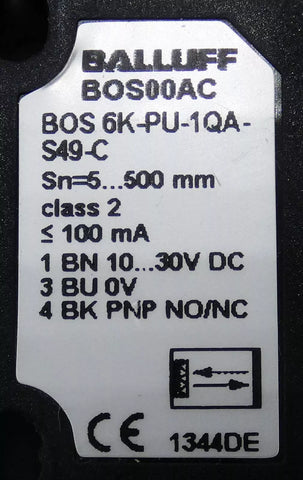 BALLUFF BOS 6K-PU-1QA-S49-C