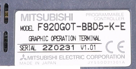 MITSUBISHI F920GOT-BBD5-K-E