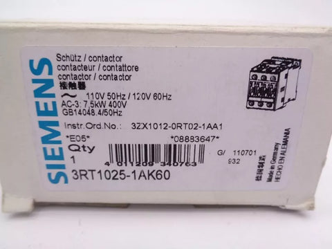 SIEMENS 3RT1025-1AK60