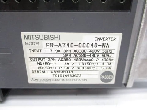 MITSUBISHI FR-A740-00040-NA