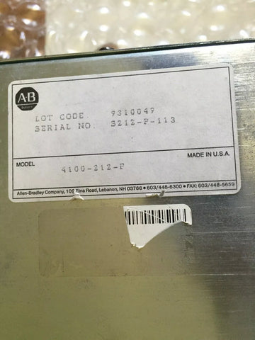 ALLEN BRADLEY 4100-212-P
